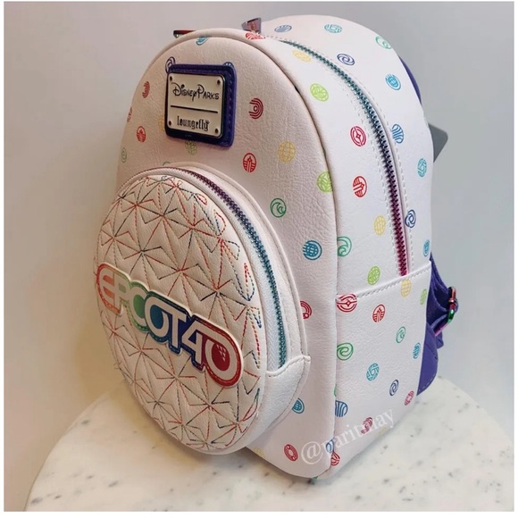 Disney Parks EPCOT 40th Anniversary Loungefly Backpack (NEW WITH TAG) main image 5
